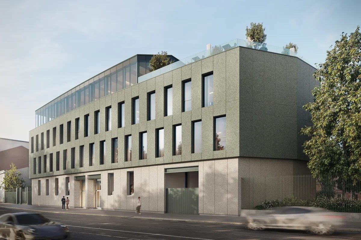 Vista esterno edificio controcampo 1 ripamonti 99 uffici in affitto a milano - Ripamonti 99